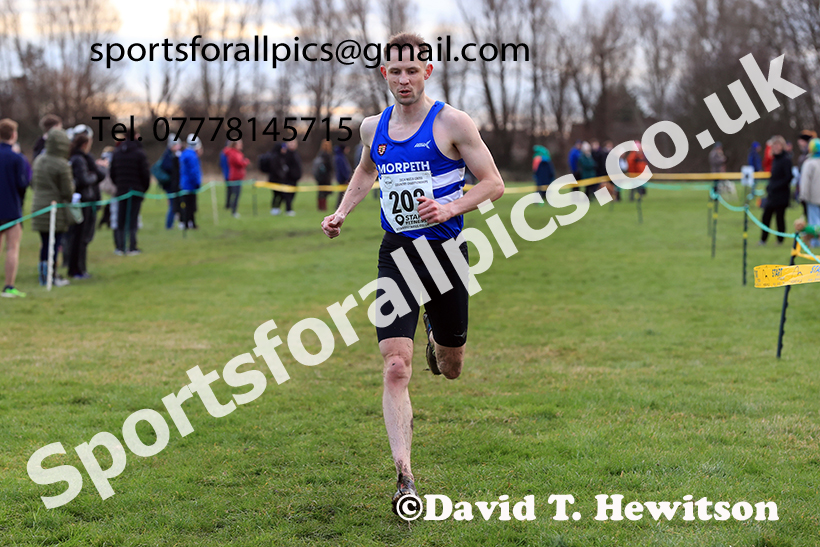 Senior mens 2024 NECAA Cross Country Champs., Temple Park, South Shields. Photo: David T. Hewitson/Sports for All Pics
